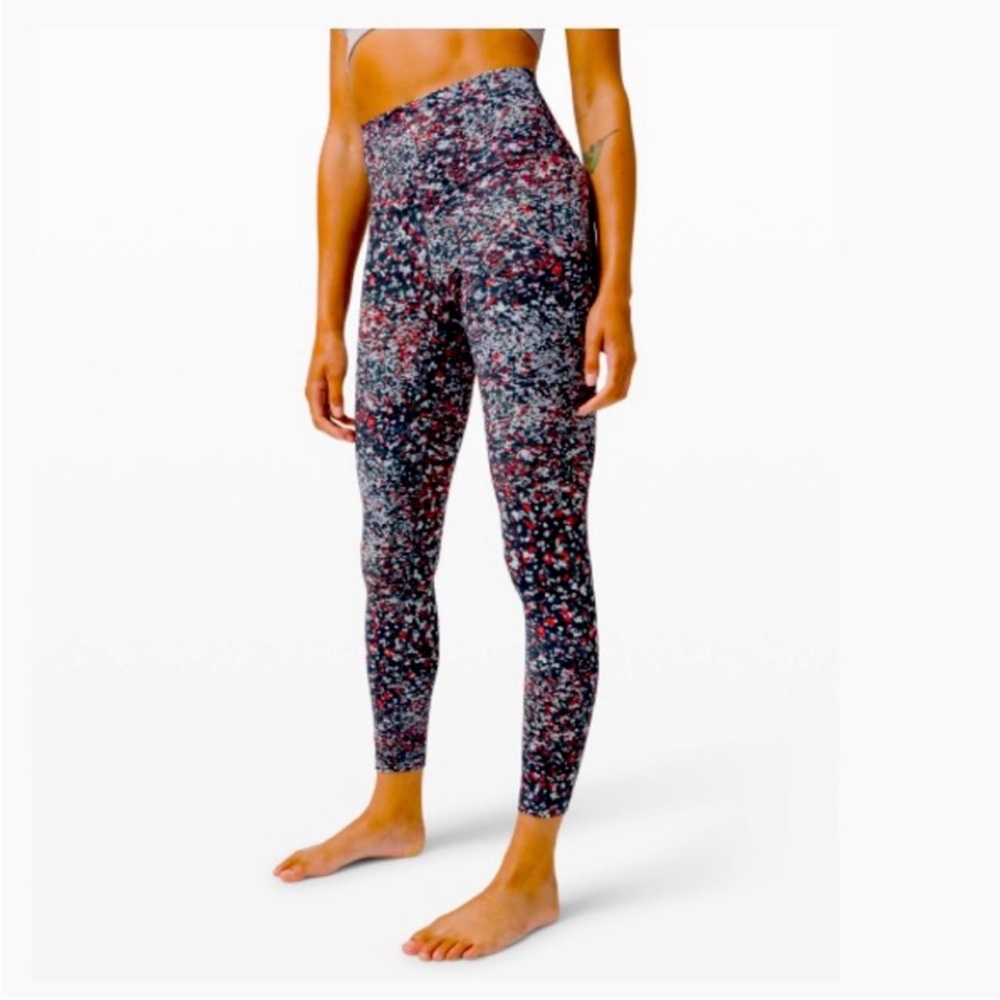 650. NWOT - Lululemon Align Pant 25” Water Blossom Multi